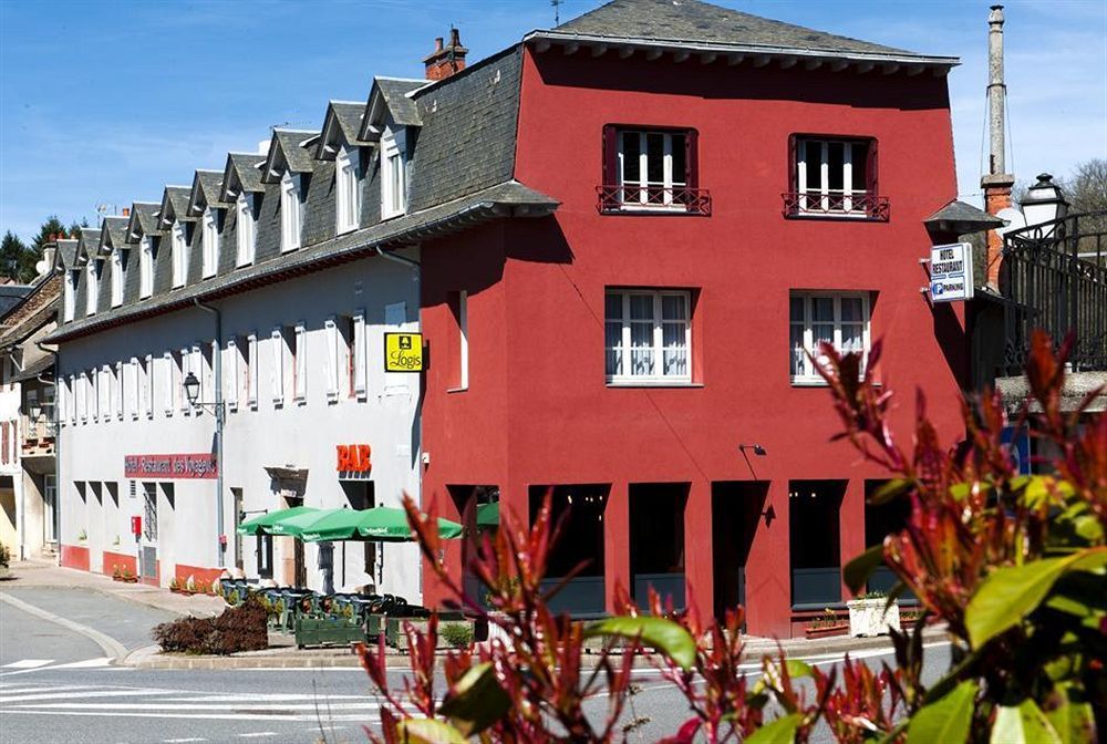 Logis Hotel Restaurant Des Voyageurs Pont-de-Salars Eksteriør bilde
