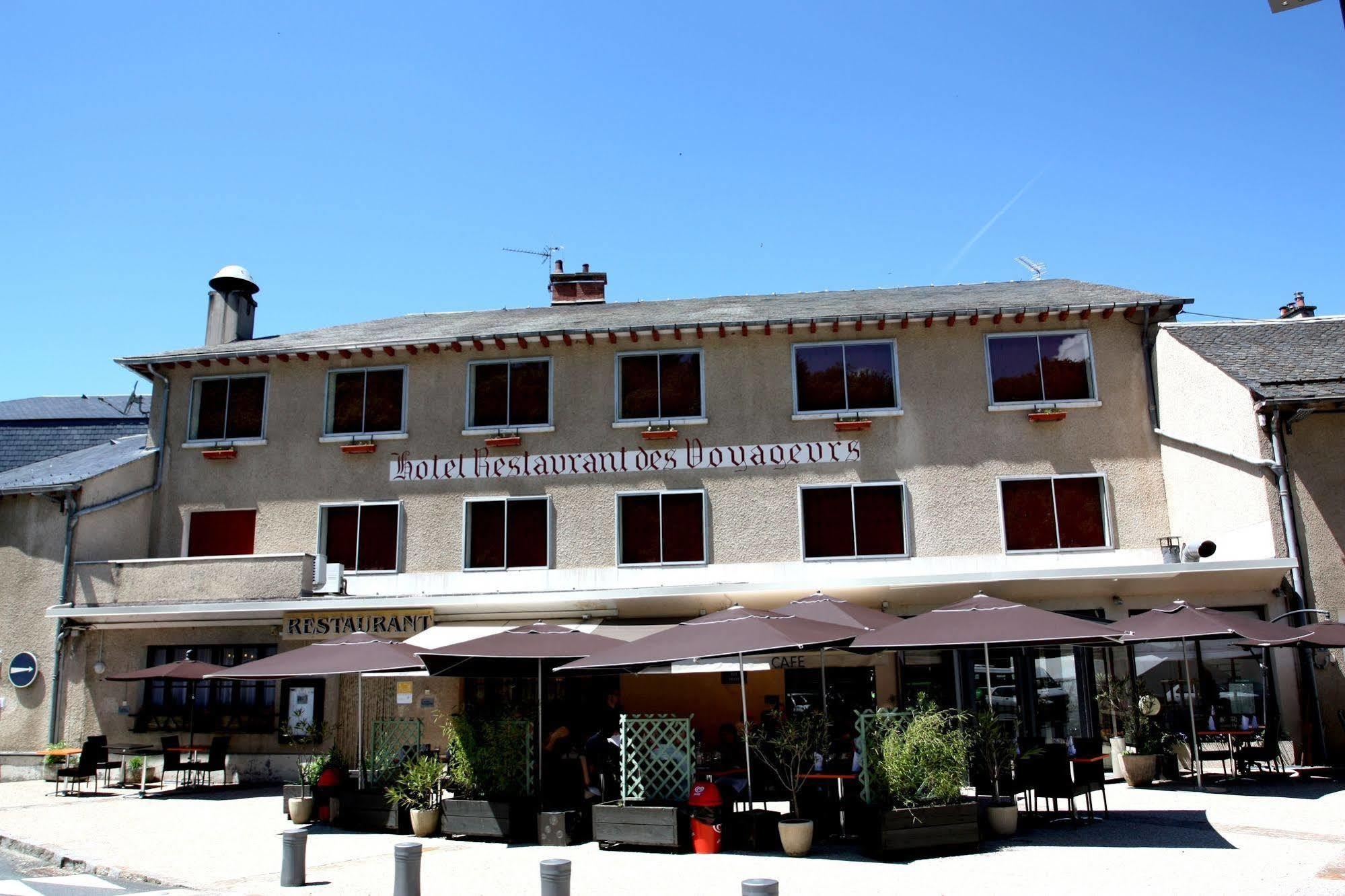 Logis Hotel Restaurant Des Voyageurs Pont-de-Salars Eksteriør bilde